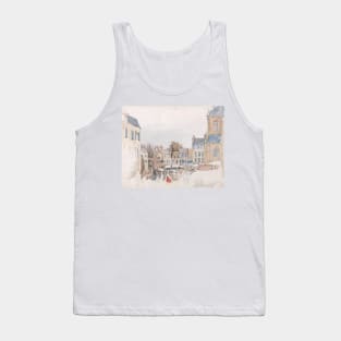 A French Market Place by David Cox Tank Top